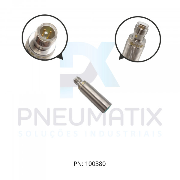 SENSOR IND.CIL.DIAM.18MM Sn:8MM FAC.ALIM.10-30VDC PNP NA M12 NBB8-18GM50-E2-V1 PN:326161-0087 PEPPERL
