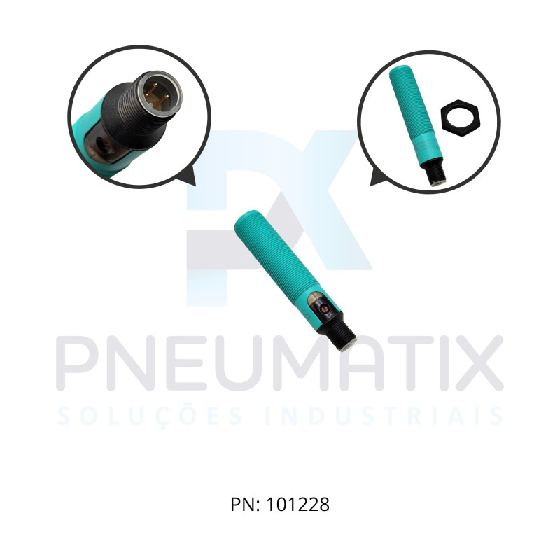 SENSOR CAPACITIVO CIL.DIAM.18MM Sn:8MM FAC.ALIM.10-30VDC PNP NA M12 CBB8-18GK75-E2-V1 PN:237039 PEPPERL SENSOR CAPACITIVO CIL.DIAM.18MM Sn:8MM FAC.ALIM.10-30VDC PNP NA M12 CBB8-18GK75-E2-V1 PN:237039 PEPPERL