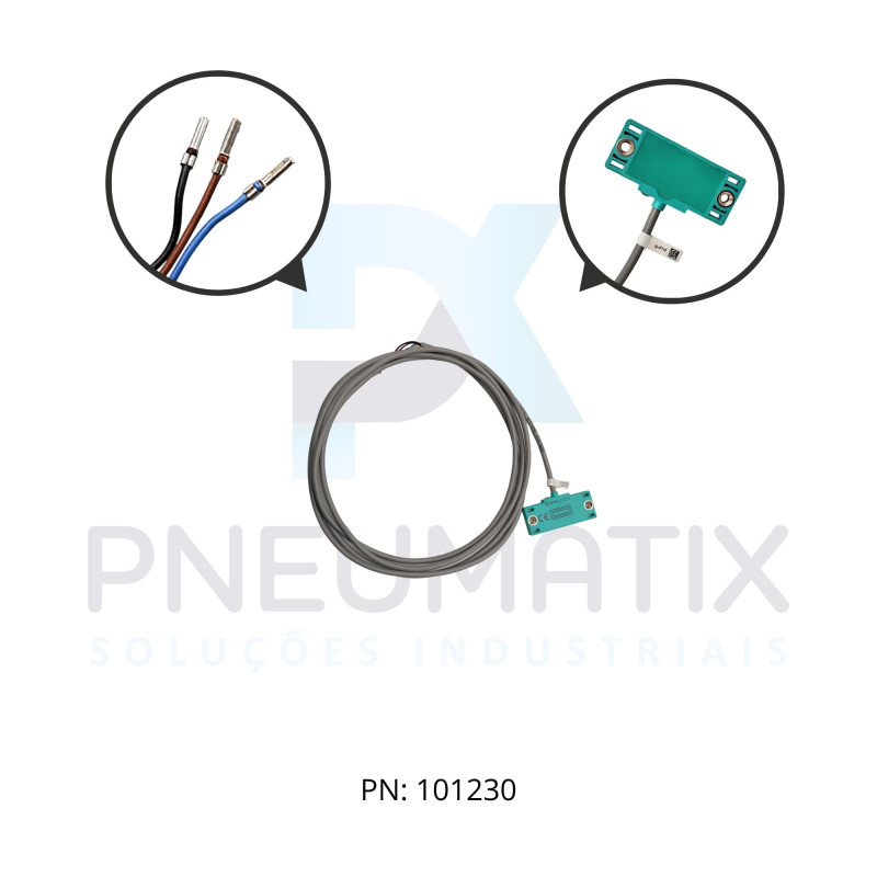 SENSOR CAPACITIVO RETANGULAR Sn:10MM NAO FAC.ALIM.10-30VDC PNP NA CABO 2MTS CBN10-F46-E2 PN:051979 PEPPERL SENSOR CAPACITIVO RETANGULAR Sn:10MM NAO FAC.ALIM.10-30VDC PNP NA CABO 2MTS CBN10-F46-E2 PN:051979 PEPPERL
