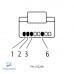 CONECTOR MACHO RETO RJ 45 4P.774001-0000000 MURRELEKTRONIK
