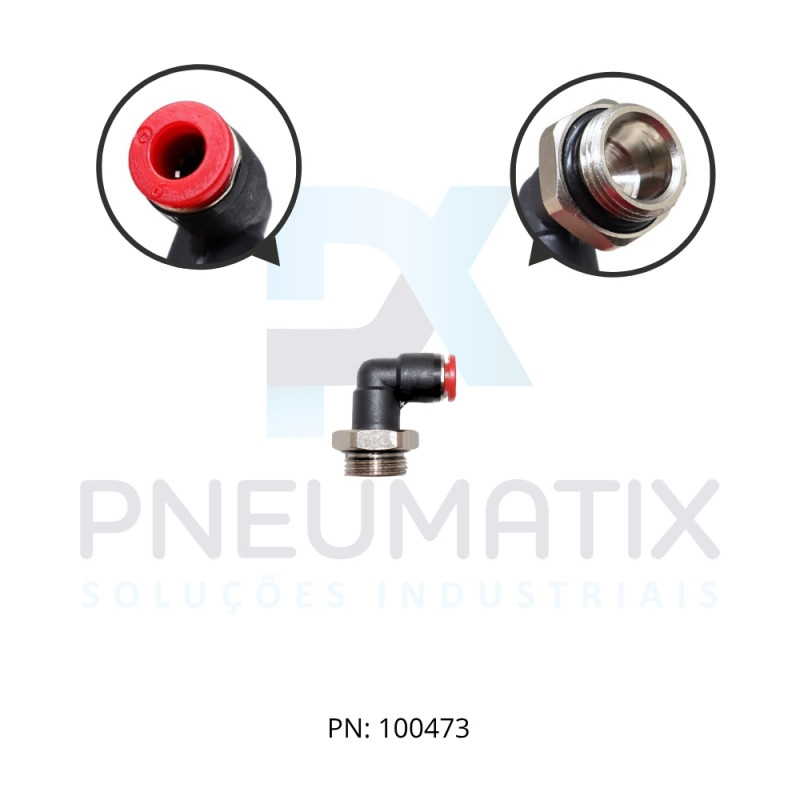 CONEXAO COTOVELO MACHO PLASTICA 06MM X R.3/8 BSPP C02470638 NORGREN CONEXAO COTOVELO MACHO PLASTICA 06MM X R.3/8 BSPP C02470638 NORGREN