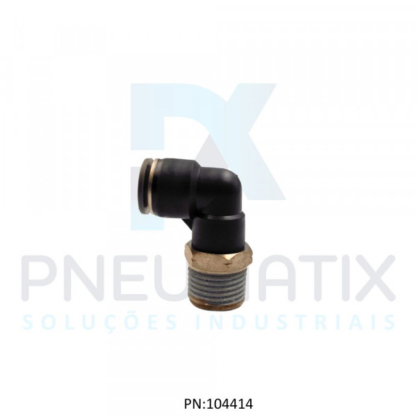 CONEXAO COTOVELO MACHO PLASTICO 1/2 X R.1/2 NPT C24470748 NORGREN