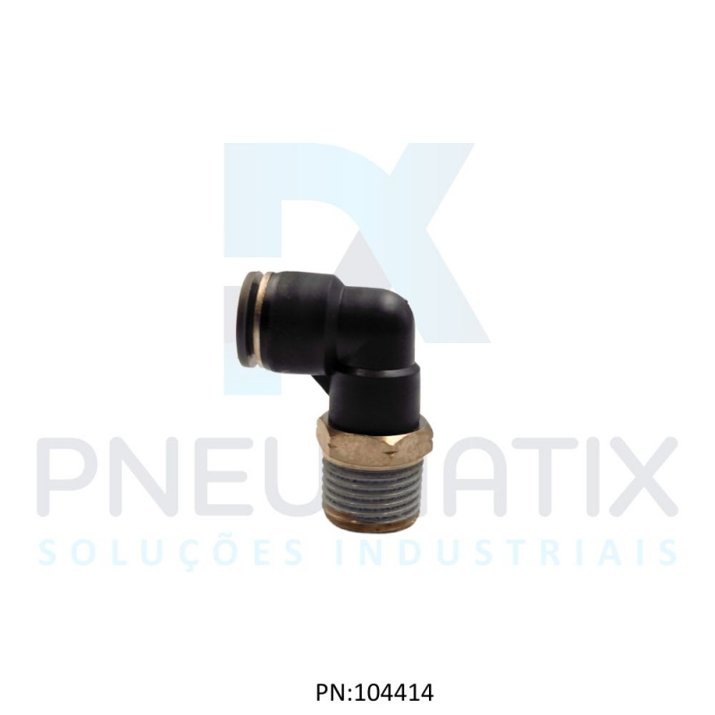 CONEXAO COTOVELO MACHO PLASTICO 1/2 X R.1/2 NPT C24470748 NORGREN