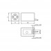 SENSOR IND.RETANGULAR Sn:5MM N.FAC.ALIM.10-30VDC PNP NA CABO 2MTS NBN5-F7-E2 PN:800731 PEPPERL