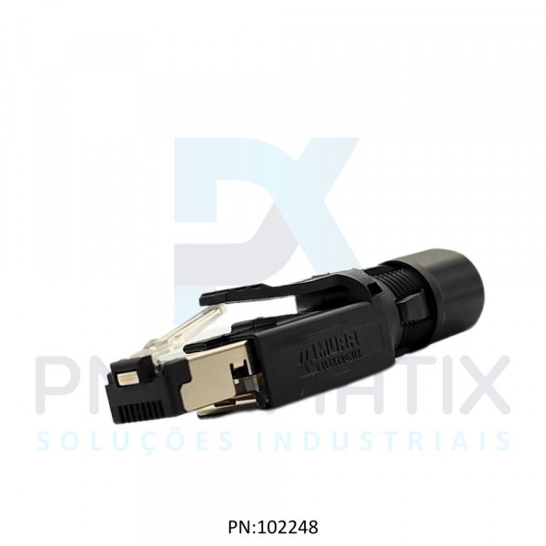 CONECTOR MACHO RETO RJ 45 4P.774001-0000000 MURRELEKTRONIK