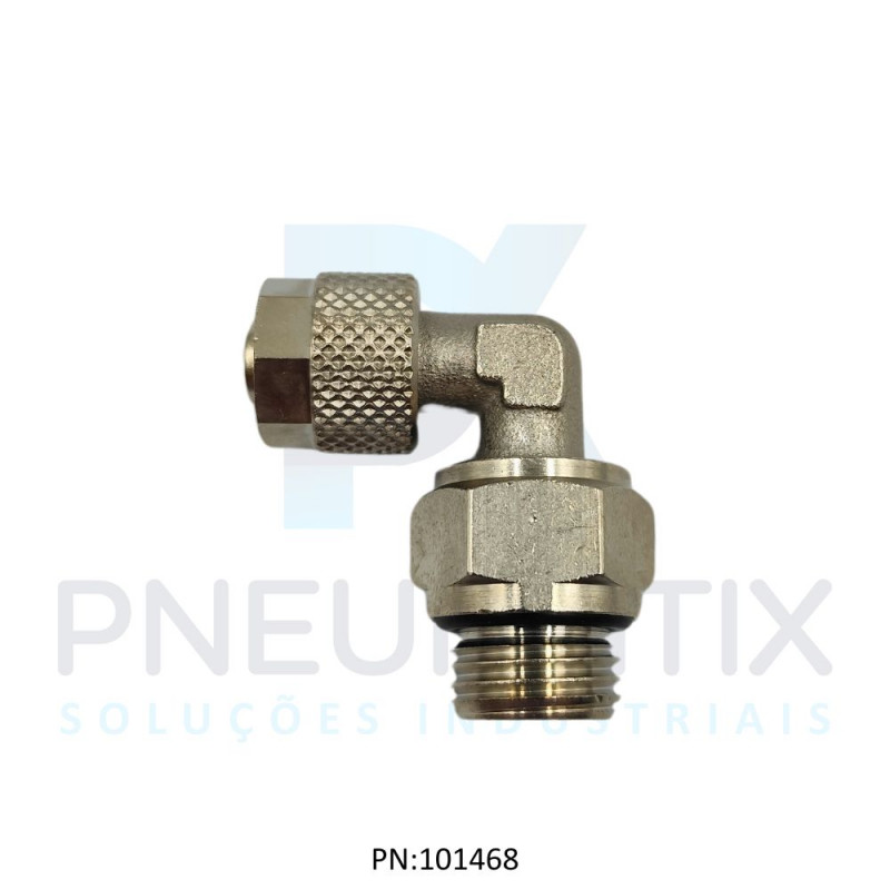 CONEXAO COTOVELO MACHO METALICO 08MM X R.1/4 BSPP 242470828 NORGREN