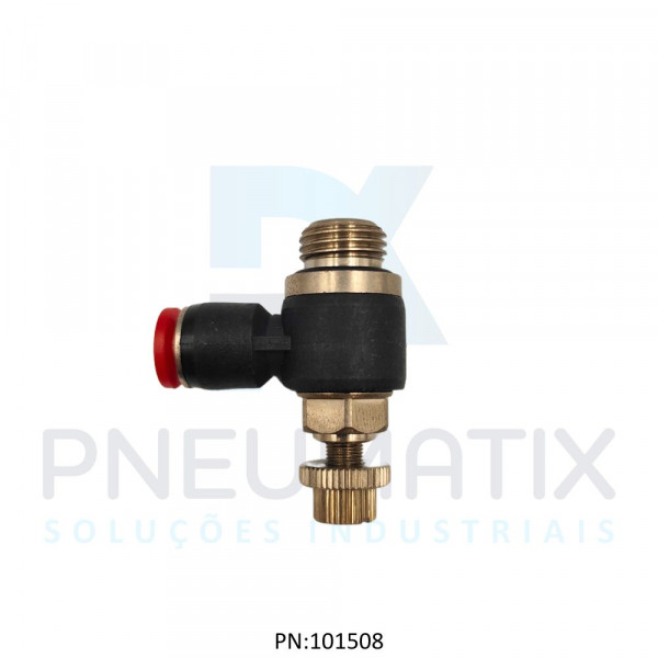 CONEXAO REGULADORA DE FLUXO PLASTICA 06MM X R.1/4 BSPP C0K510628 NORGREN