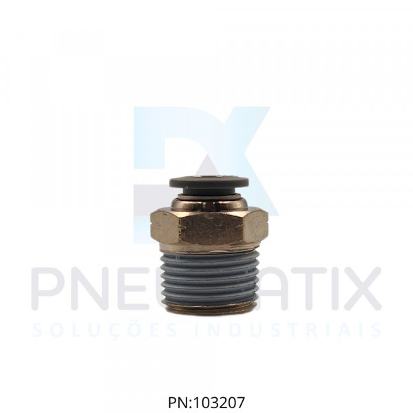 CONEXAO RETA MACHO PLASTICA 3/8 OD X R.1/2 NPT C24250648 NORGREN