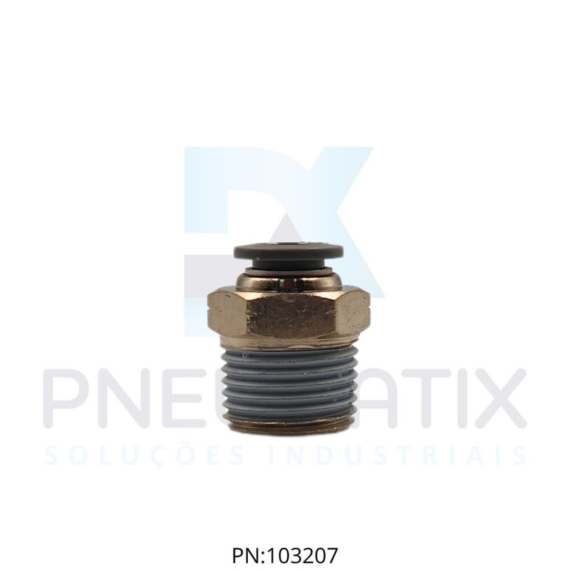 CONEXAO RETA MACHO PLASTICA 3/8 OD X R.1/2 NPT C24250648 NORGREN