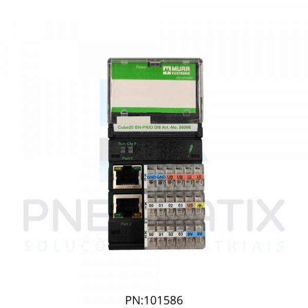 NO DE REDE CUBE20 PROFINET 8DI ME56006 MURRELEKTRONIK