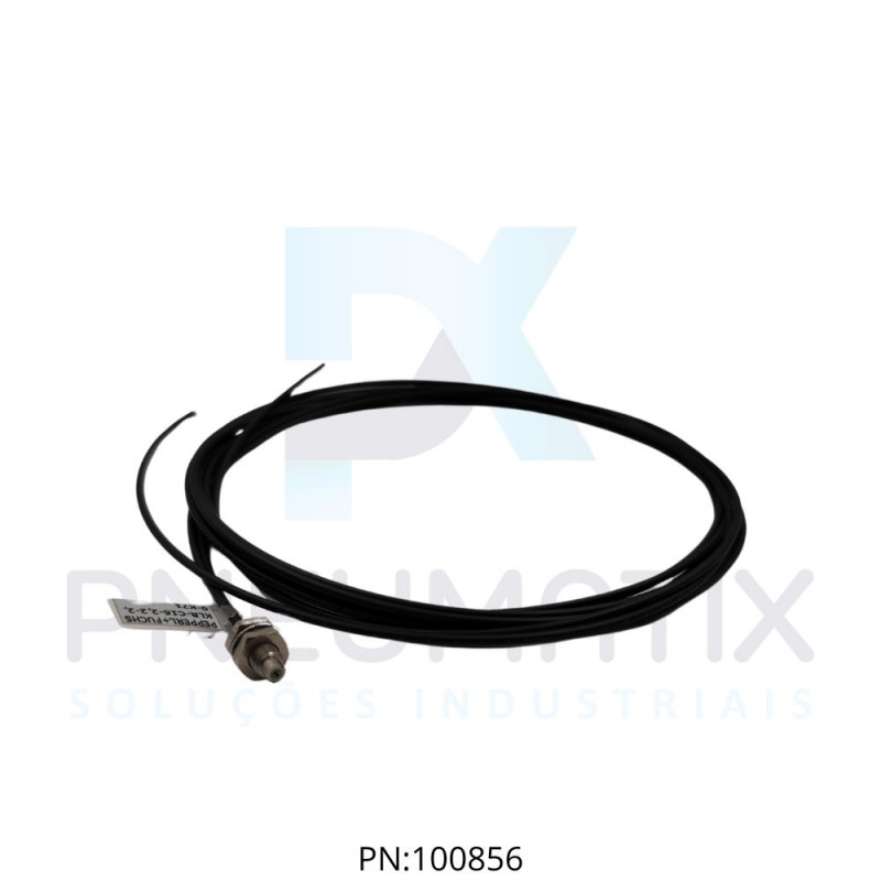 SENSOR FIBRA OTICA DIFUSA Sn:85MM R.M6 CABO 2MTS KLR-C16-2,2-2,0-K71 PN:805825 PEPPERL