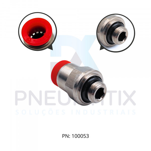 CONEXAO RETA MACHO PLASTICA 08MM X R.1/8 BSPP C02250818 NORGREN