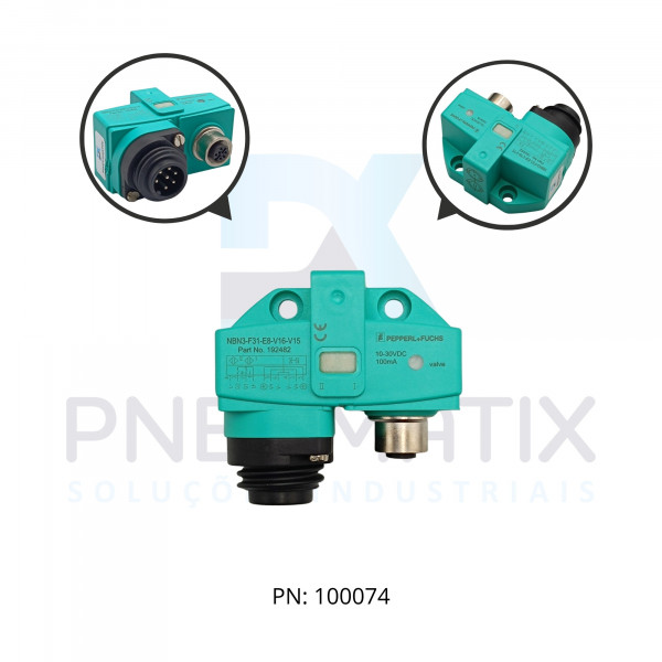SENSOR IND.MONITOR VALVULA Sn:3MM FAC.ALIM.10-30VDC PNP 2NA M12 NBN3-F31-E8-V16-V15 PN:192482 PEPPERL SENSOR IND.MONITOR VALVULA Sn:3MM FAC.ALIM.10-30VDC PNP 2NA M12 NBN3-F31-E8-V16-V15 PN:192482 PEPPERL