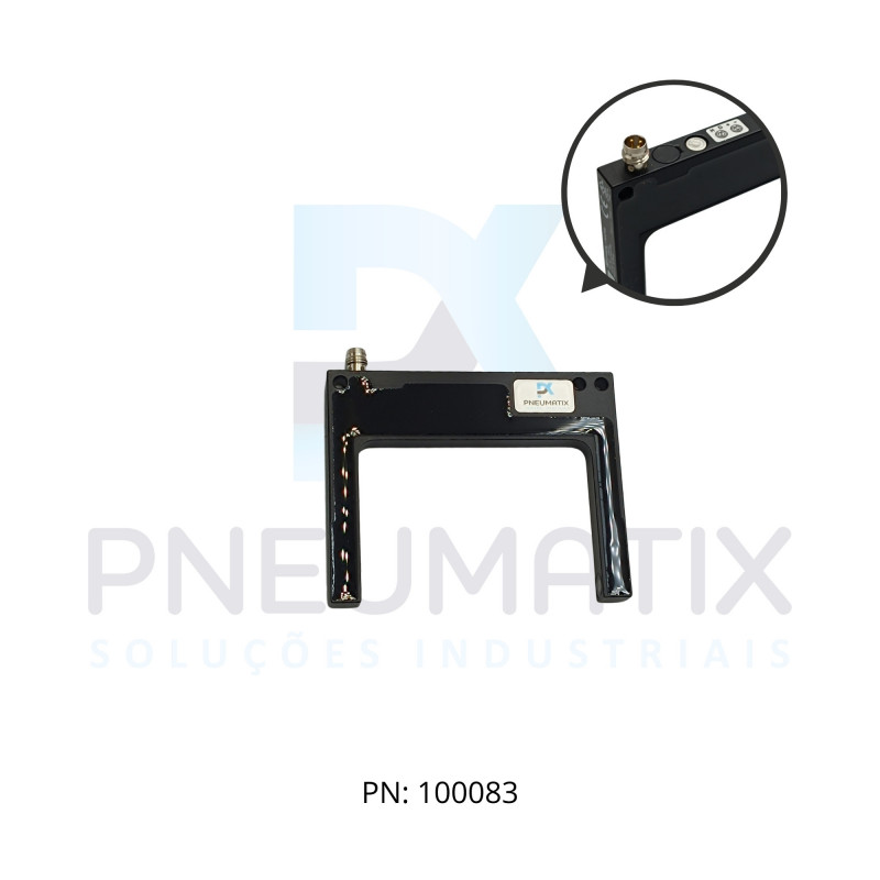 SENSOR FOTOEL.DIAM.80MM ALIM.10-30VDC PNP IP67 GL80-IR/32/40a/98a PN:198054 PEPPERL
