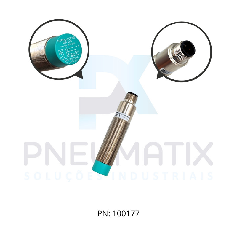 SENSOR IND.ANALOGICO N.FAC.ALIM.18-30VDC M12 ANT2-8 2084/85 V1 PN:409633 PEPPERL SENSOR IND.ANALOGICO N.FAC.ALIM.18-30VDC M12 ANT2-8 2084/85 V1 PN:409633 PEPPERL