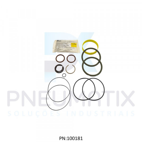 KIT REPARO P/CILINDRO ISO 80MM VITON TQA/8080/00 NORGREN