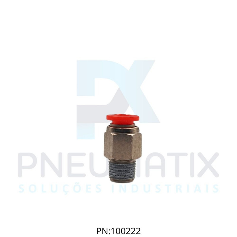 CONEXAO RETA MACHO PLASTICA 06MM X R.1/8 BSPT C01250618 NORGREN