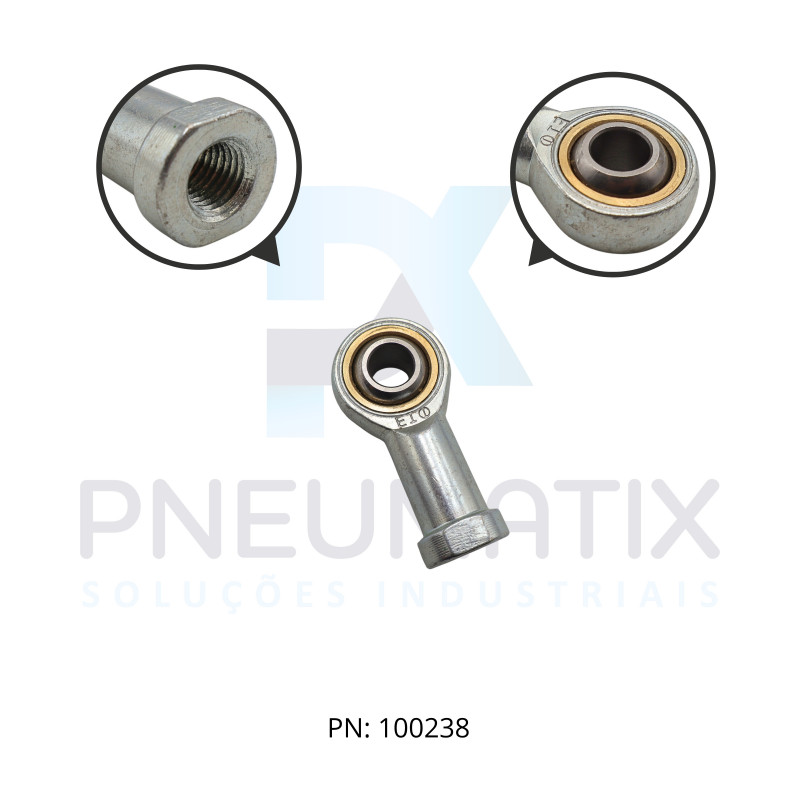 ARTICULACAO UNIVERSAL CILINDRO ISO 40MM QM/8040/32 NORGREN