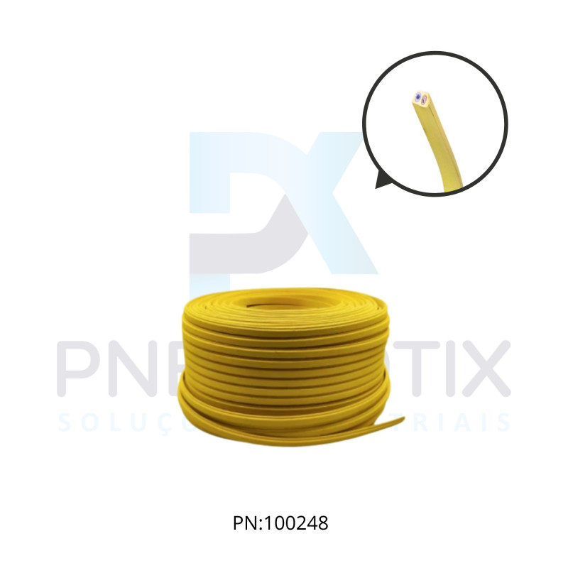 CABO 100MTS AMARELO CHATO REDE ASI VAZ-FK-S-YE ASI-Fl PN:040921 PEPPERL