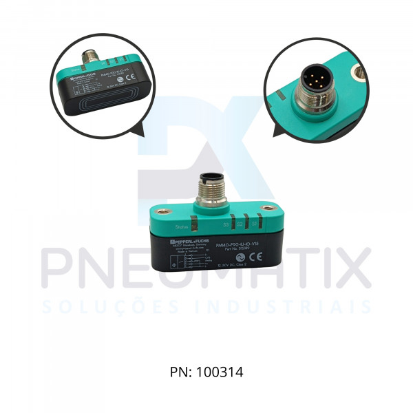 SENSOR IND.POSIC.LINEAR RANGE:40MM SAIDA 4-20mA + IO LINK M12 PMI40-F90-IU-IO-V15 PN:315189 PEPPERL SENSOR IND.POSIC.LINEAR RANGE:40MM SAIDA 4-20mA + IO LINK M12 PMI40-F90-IU-IO-V15 PN:315189 PEPPERL