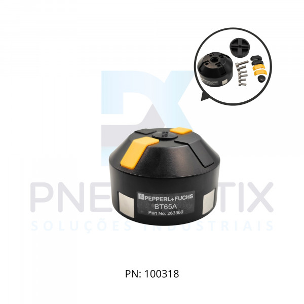 ATIVADOR P/MONITOR VALVULA LINHA F31 PADRAO 30MMX80MM BT65A PN:263360 PEPPERL