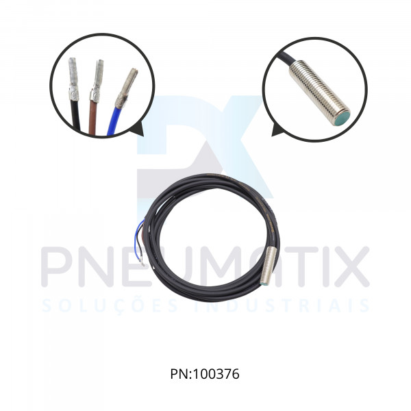 SENSOR IND.CIL.DIAM.8MM Sn:2MM FAC.ALIM.10-30VDC PNP NA CABO 2MTS NBB2-8GM30-E2 PN:304615-0038 PEPPERL SENSOR IND.CIL.DIAM.8MM Sn:2MM FAC.ALIM.10-30VDC PNP NA CABO 2MTS NBB2-8GM30-E2 PN:304615-0038 PEPPERL