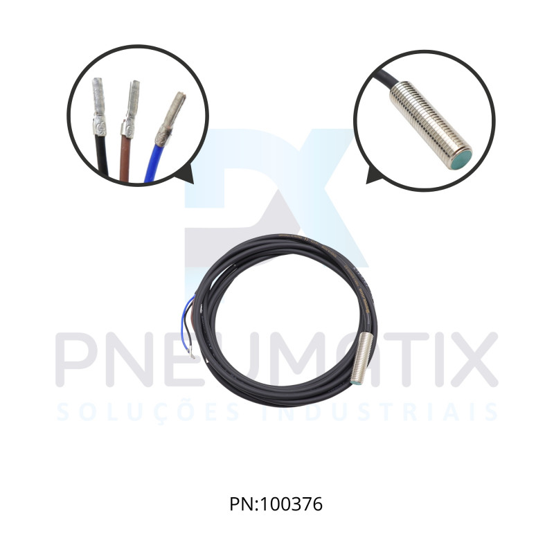 SENSOR IND.CIL.DIAM.8MM Sn:2MM FAC.ALIM.10-30VDC PNP NA CABO 2MTS NBB2-8GM30-E2 PN:304615-0038 PEPPERL SENSOR IND.CIL.DIAM.8MM Sn:2MM FAC.ALIM.10-30VDC PNP NA CABO 2MTS NBB2-8GM30-E2 PN:304615-0038 PEPPERL