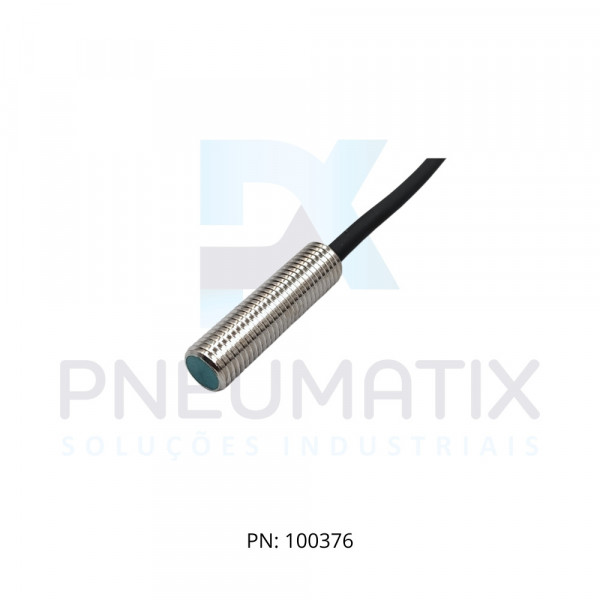 SENSOR IND.CIL.DIAM.8MM Sn:2MM FAC.ALIM.10-30VDC PNP NA CABO 2MTS NBB2-8GM30-E2 PN:304615-0038 PEPPERL