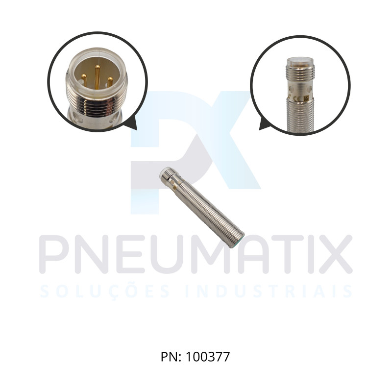 SENSOR IND.CIL.DIAM.12MM Sn:4MM FAC.ALIM.10-30VDC PNP NA M12 NBB4-12GM50-E2-V1 PN:326161-0001 PEPPERL SENSOR IND.CIL.DIAM.12MM Sn:4MM FAC.ALIM.10-30VDC PNP NA M12 NBB4-12GM50-E2-V1 PN:326161-0001 PEPPERL