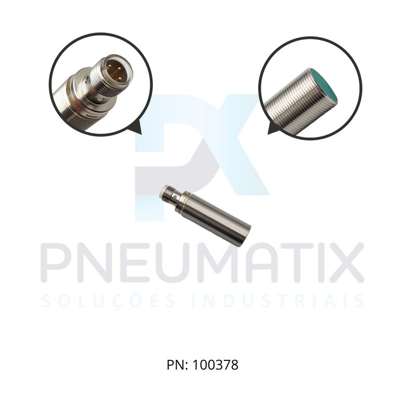 SENSOR IND.CIL.DIAM.18MM Sn:5MM FAC.ALIM.10-30VDC PNP NA M12 NBB5-18GM50-E2-V1 PN:326161-0104 PEPPERL SENSOR IND.CIL.DIAM.18MM Sn:5MM FAC.ALIM.10-30VDC PNP NA M12 NBB5-18GM50-E2-V1 PN:326161-0104 PEPPERL
