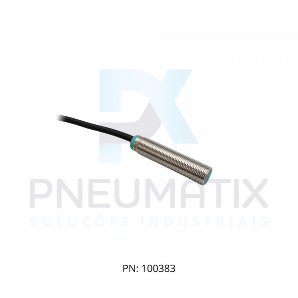 SENSOR IND.CIL.DIAM.12MM Sn:4MM FAC.ALIM.10-30VDC NPN NA CABO 2MTS NBB4-12GM50-E0 PN:326161-0003 PEPPERL