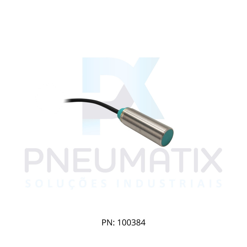SENSOR IND.CIL.DIAM.18MM Sn:5MM FAC.ALIM.10-30VDC NPN NA CABO 2MTS NBB5-18GM50-E0 PN:326161-0106 PEPPERL