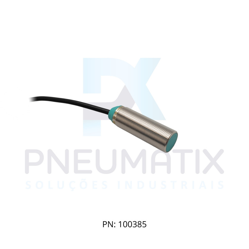 SENSOR IND.CIL.DIAM.18MM Sn:8MM FAC.ALIM.10-30VDC NPN NA CABO 2MTS NBB8-18GM50-E0 PN:326161-0090 PEPPERL