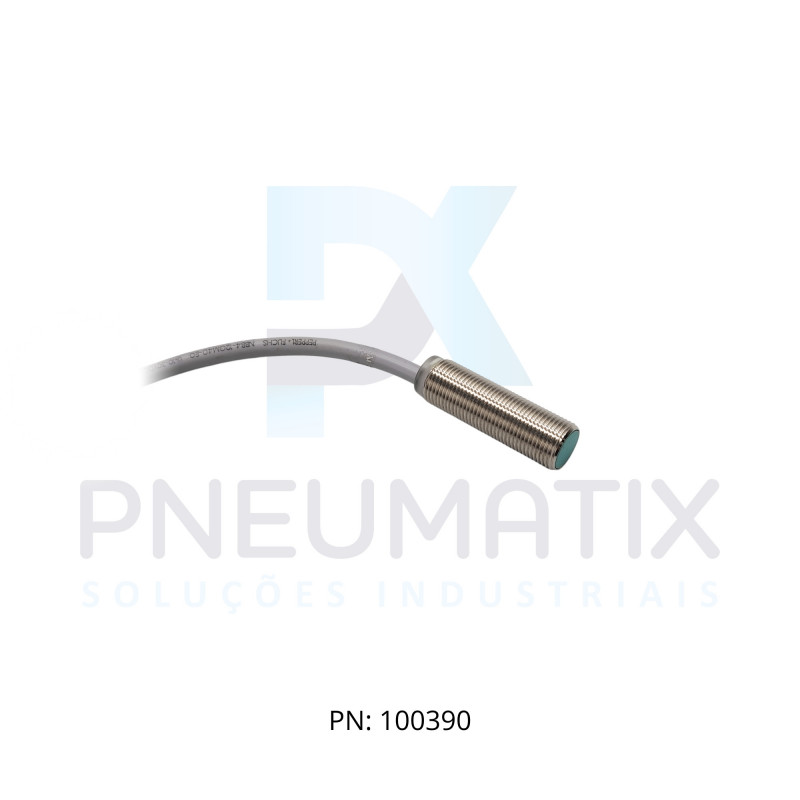 SENSOR IND.CIL.DIAM.12MM Sn:4MM FAC.ALIM.10-30VDC NPN NA CABO 2MTS NBB4-12GM40-E0 PN:186902 PEPPERL (SUBST. 108646)