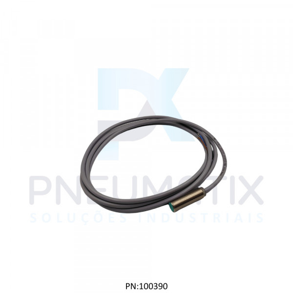 SENSOR IND.CIL.DIAM.12MM Sn:4MM FAC.ALIM.10-30VDC NPN NA CABO 2MTS NBB4-12GM40-E0 PN:186902 PEPPERL (SUBST. 108646)