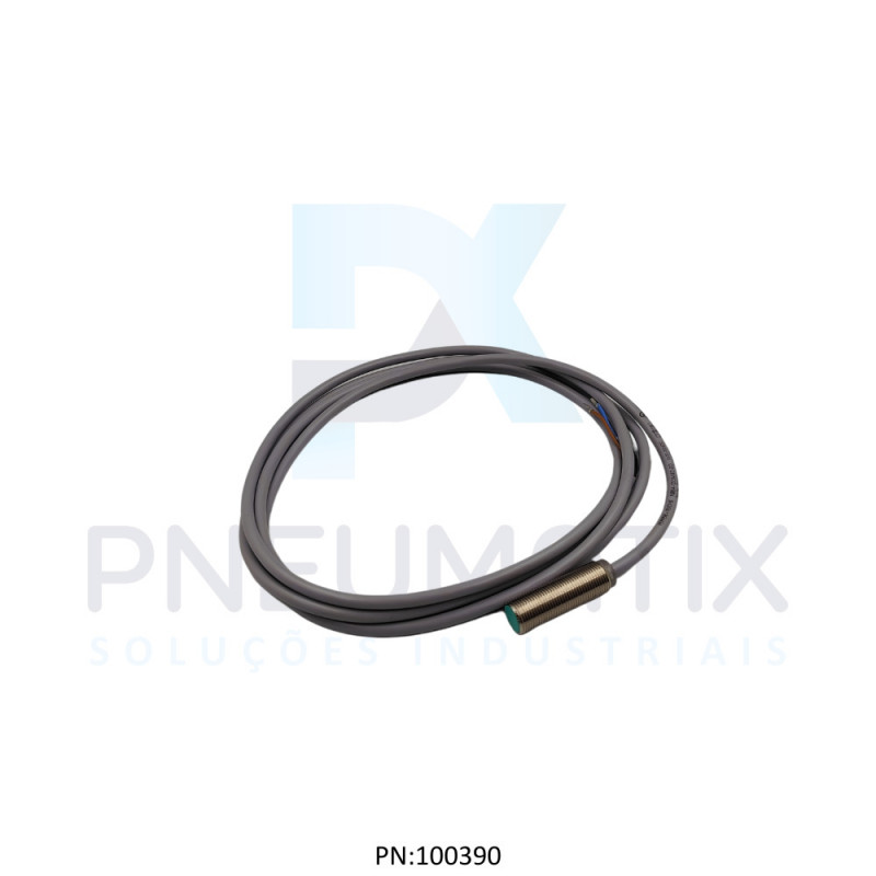 SENSOR IND.CIL.DIAM.12MM Sn:4MM FAC.ALIM.10-30VDC NPN NA CABO 2MTS NBB4-12GM40-E0 PN:186902 PEPPERL (SUBST. 108646)