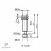 SENSOR IND.CIL.DIAM.12MM Sn:4MM FAC.ALIM.10-30VDC NPN NA/NF M12 NBB4-12GM50-A0-V1 PN:326161-0010 PEPPERL