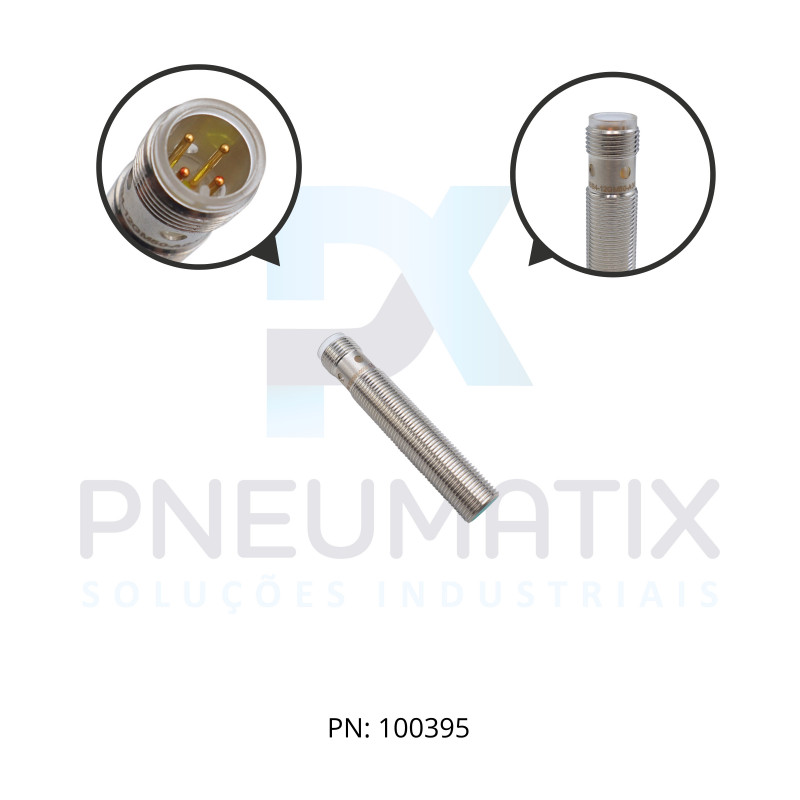 SENSOR IND.CIL.DIAM.12MM Sn:4MM FAC.ALIM.10-30VDC NPN NA/NF M12 NBB4-12GM50-A0-V1 PN:326161-0010 PEPPERL SENSOR IND.CIL.DIAM.12MM Sn:4MM FAC.ALIM.10-30VDC NPN NA/NF M12 NBB4-12GM50-A0-V1 PN:326161-0010 PEPPERL