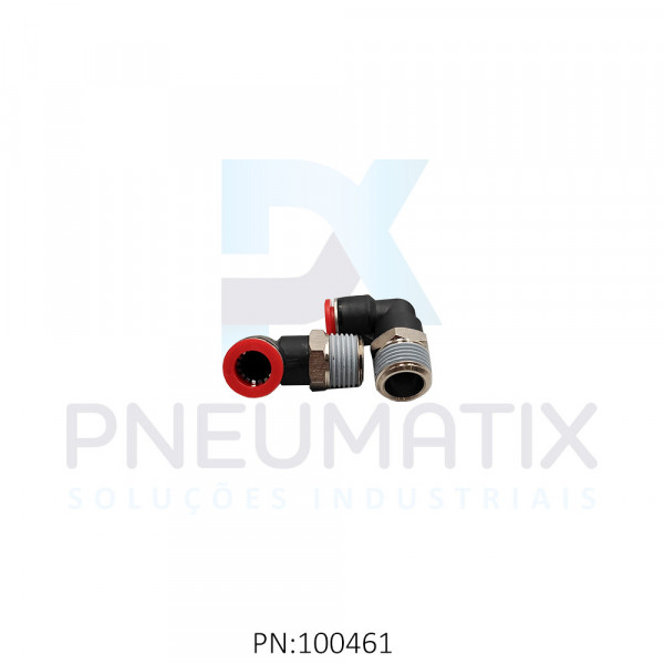 CONEXAO COTOVELO MACHO PLASTICA 12MM X R.1/2 BSPT C01471248 NORGREN
