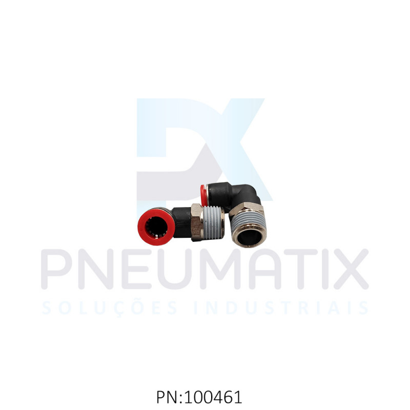 CONEXAO COTOVELO MACHO PLASTICA 12MM X R.1/2 BSPT C01471248 NORGREN