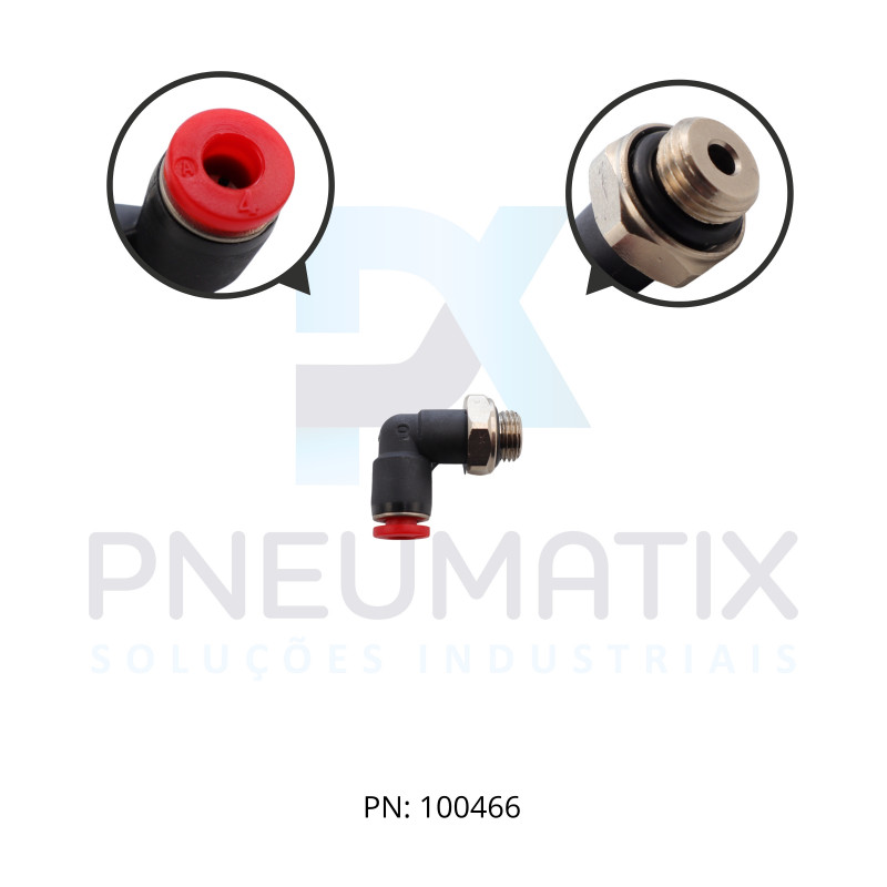 CONEXAO COTOVELO MACHO PLASTICA 04MM X R.1/8 BSPP C02470418 NORGREN CONEXAO COTOVELO MACHO PLASTICA 04MM X R.1/8 BSPP C02470418 NORGREN
