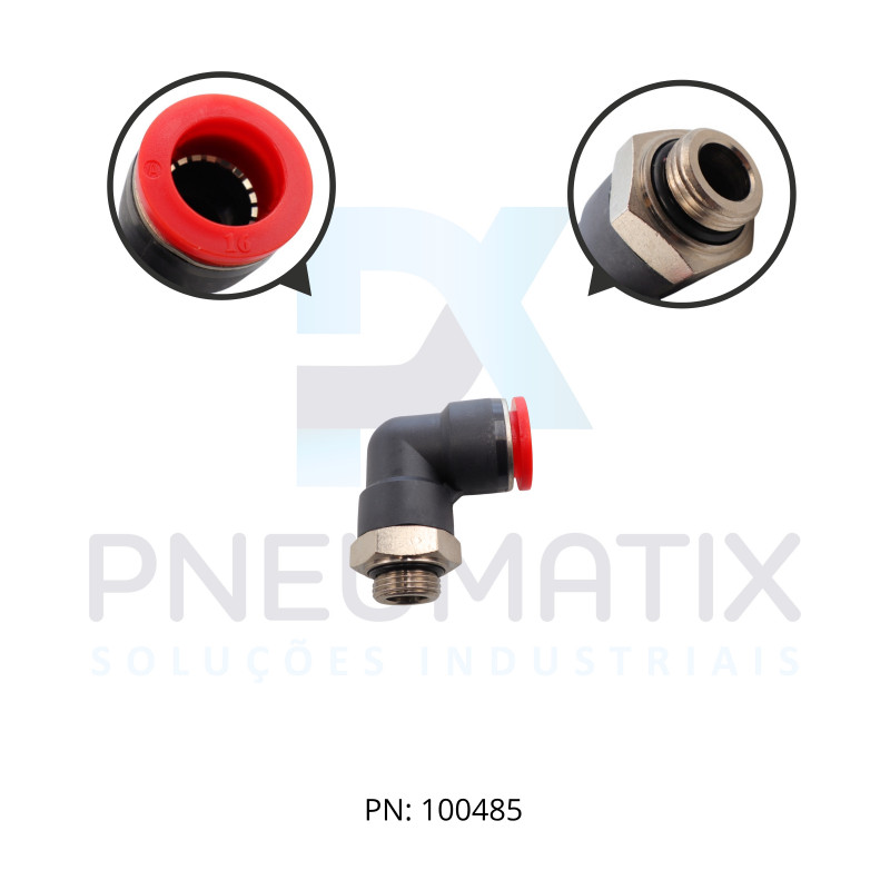 CONEXAO COTOVELO MACHO PLASTICA 16MM X R.3/8 BSPP C02471638 NORGREN CONEXAO COTOVELO MACHO PLASTICA 16MM X R.3/8 BSPP C02471638 NORGREN