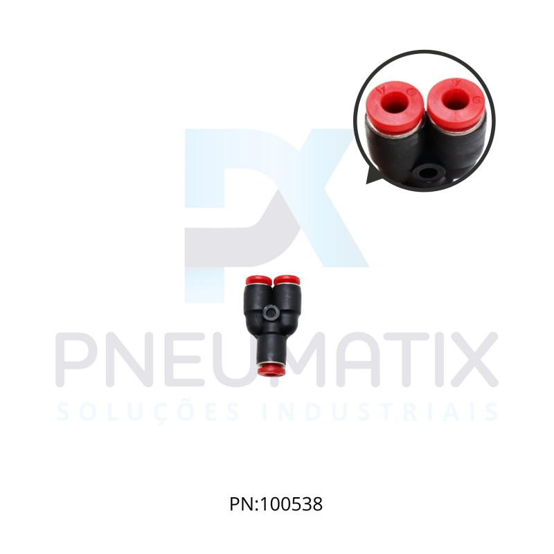 CONEXAO UNIAO Y PLASTICA 04MM C00820400 NORGREN CONEXAO UNIAO Y PLASTICA 04MM C00820400 NORGREN