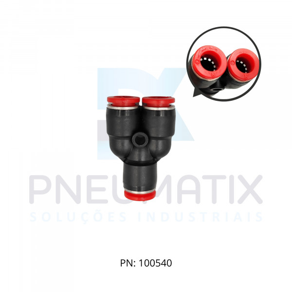 CONEXAO UNIAO Y PLASTICA 08MM C00820800 NORGREN