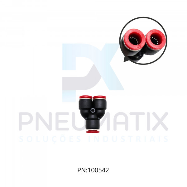 CONEXAO UNIAO Y PLASTICA 12MM C00821200 NORGREN CONEXAO UNIAO Y PLASTICA 12MM C00821200 NORGREN