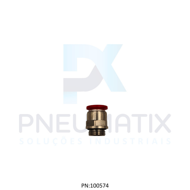 CONEXAO RETA MACHO PLASTICA 12MM X R.3/8 BSPP C02251238 NORGREN