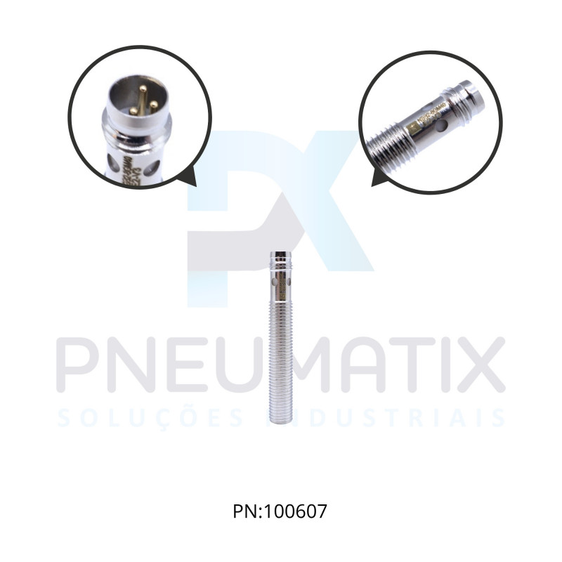 SENSOR IND.CIL.DIAM.8MM Sn:2MM FAC.ALIM.5-30VDC PNP NA M8 NBB2-8GM40-E2-V3 PN:304615-0059 PEPPERL SENSOR IND.CIL.DIAM.8MM Sn:2MM FAC.ALIM.5-30VDC PNP NA M8 NBB2-8GM40-E2-V3 PN:304615-0059 PEPPERL