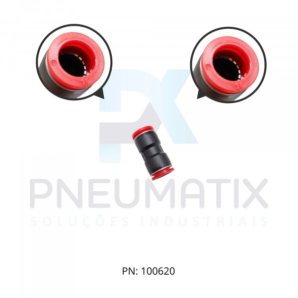 CONEXAO UNIAO RETA PLASTICA 16MM C00201600 NORGREN CONEXAO UNIAO RETA PLASTICA 16MM C00201600 NORGREN