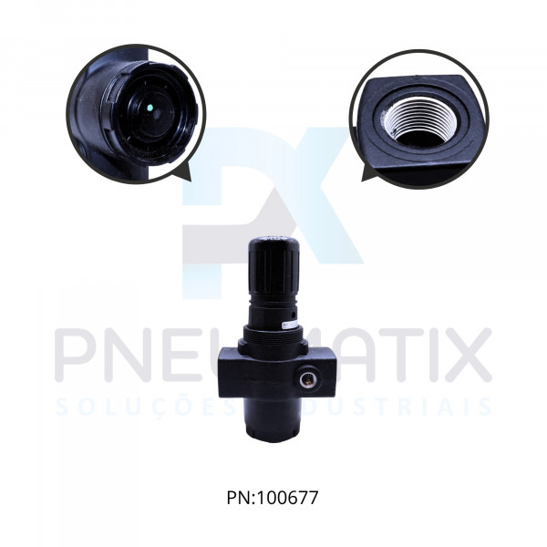 REGULADOR DE PRESSAO R.3/4 NPT S/ MANOMETRO R17-600-RNLA NORGREN REGULADOR DE PRESSAO R.3/4 NPT S/ MANOMETRO R17-600-RNLA NORGREN