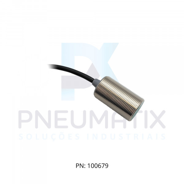 SENSOR IND.CIL.DIAM.30MM Sn:15MM FAC.ALIM.10-30VDC PNP NF CABO 2MTS NBB15-30GM50-E3-M PN:240183 PEPPERL